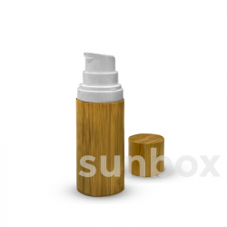 Airless 30ml  Revestimiento de bambú con refill