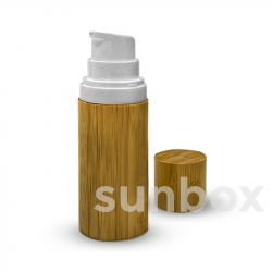 Airless 80ml  Revestimiento de bambú con refill