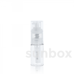 Botella con Dosificador de Polvos 15ml Transparente