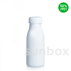 Botella DAIRY 250ml Blanca (50% RPET)