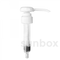 Dosificador largo 38mm Blanco Maximo Caudal
