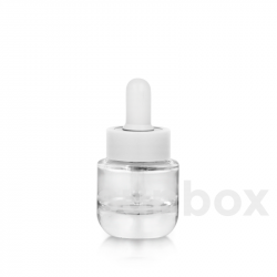 Botella Vidrio 15ml Transparente 