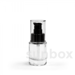Botella Vidrio 15ml SERUM Transparente 