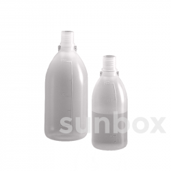 Botellas de cuello estrecho con cánula 2000 ml