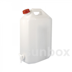 Jerrican CUADRADO con grifo 20L