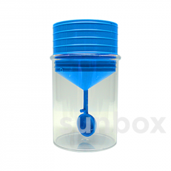 Envase para muestras sólidas con tapón presión 60ml