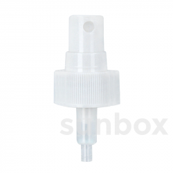 Pulverizador 24/410 Estriado Muelle Fuera Blanco