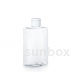 Botella Petaca PET 250ml transparente