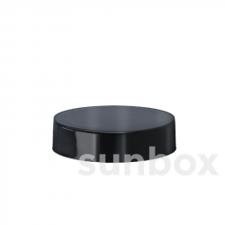Tapa Negra para Tarro Vidrio 50ml