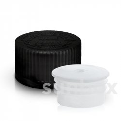 Tapón Gotero 28/410 Negro Seguridad Infantil