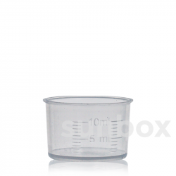 Vaso Medidor 10ml Transparente